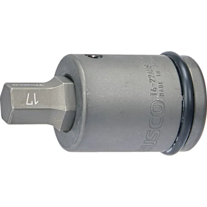 【CAINZ-DASH】トラスコ中山 インパクト用ヘキサゴンソケット差替式ソケット・ビット 差込角19.0mm 対辺17mm T6-17AHH【別送品】