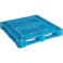 【CAINZ-DASH】トラスコ中山 樹脂パレット 片面4方差 1100X1100 青 SLA-1111N-B【別送品】