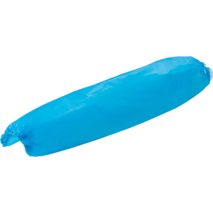 【CAINZ-DASH】トラスコ中山 ポリエチレン使い捨て腕カバー25双入 フリーサイズ ブルー TACPE-B【別送品】