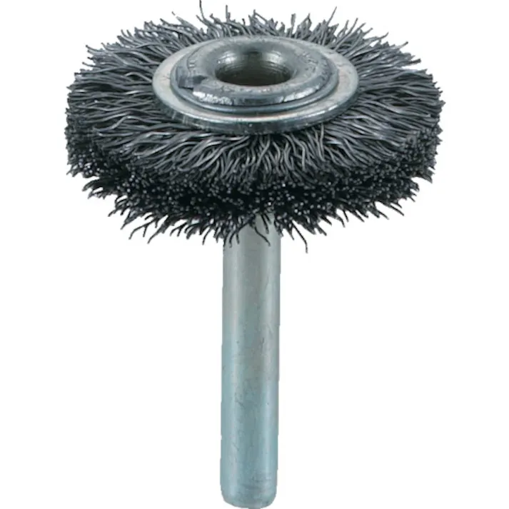 【CAINZ-DASH】トラスコ中山 軸付ホイールブラシ φ38X軸6 鋼線 線径0.3 TB-6212【別送品】