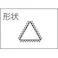 【CAINZ-DASH】トラスコ中山 組ヤスリ 三角 荒目 1本入 全長215mm(5本組サイズ) TSA005-01-1P【別送品】