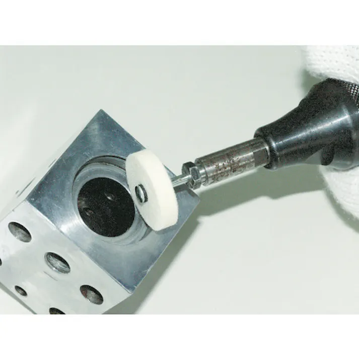 【CAINZ-DASH】トラスコ中山 ナイロンミニホイール ソフト #240 Φ25X軸径3 25枚入 NM25-240【別送品】