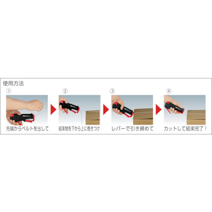 【CAINZ-DASH】トラスコ中山 梱包結束機しめしめ60セット TSS60SET【別送品】