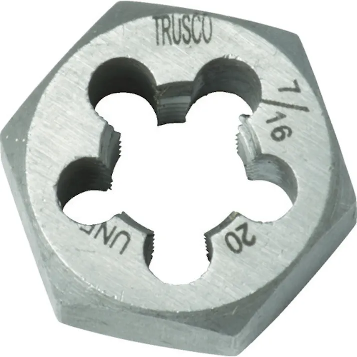 【CAINZ-DASH】トラスコ中山 六角サラエナットダイス UNF1/4-28 TD6-1/4UNF28【別送品】