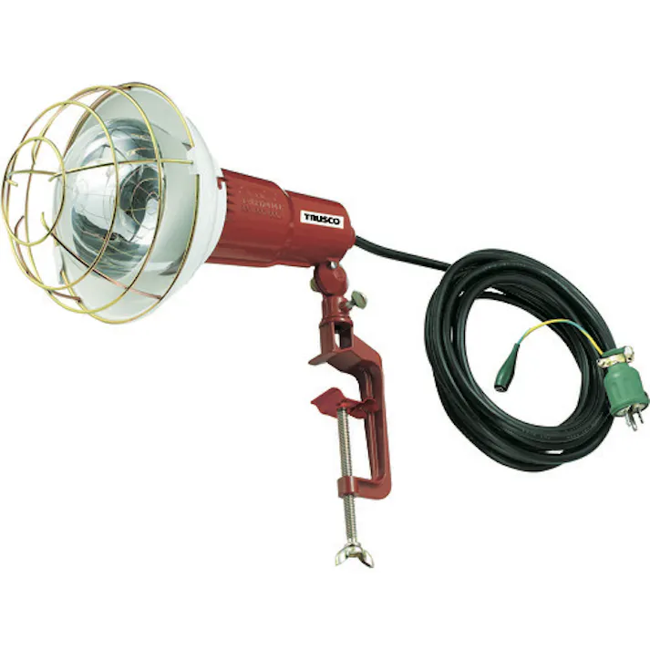 【CAINZ-DASH】トラスコ中山 アース付投光器 ポッキンプラグ付コード5m 500W RT-505EP【別送品】