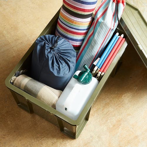 CAINZ-DASH】トラスコ中山 ライトボックス 47L OD色 ODR-02D