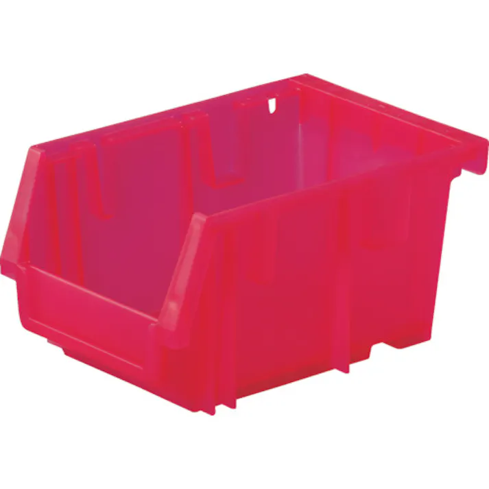 【CAINZ-DASH】トラスコ中山 VN型コンテナ 3.8L クリアレッド VN-3N-CR【別送品】