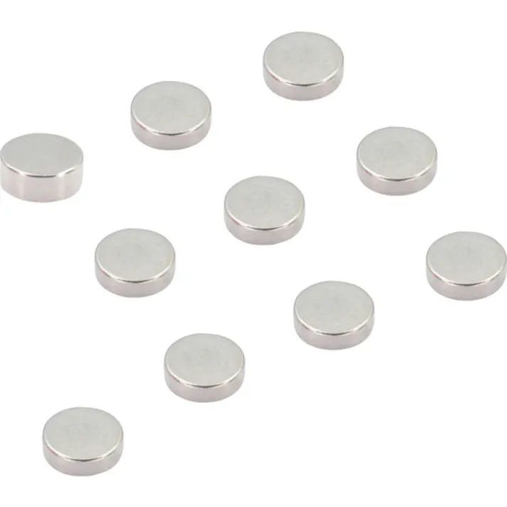 【CAINZ-DASH】トラスコ中山 まとめ買い ネオジム磁石 丸形 外径5mmX厚み1.5mm 10個入 TN5-1R-10P【別送品】