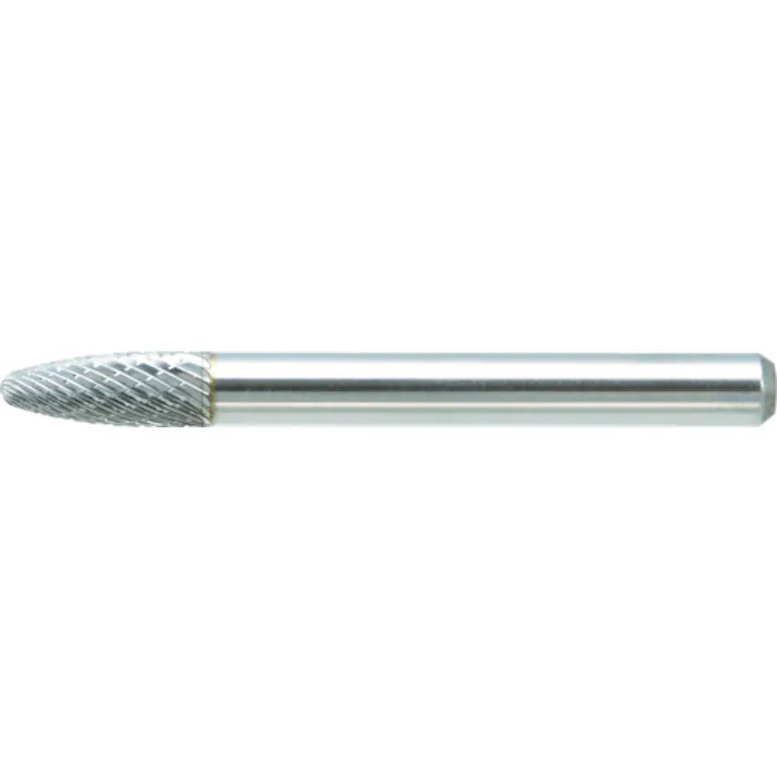 【CAINZ-DASH】トラスコ中山 超硬バー 砲弾型 Φ3X刃長12X軸6 ダブルカット TB3C030【別送品】