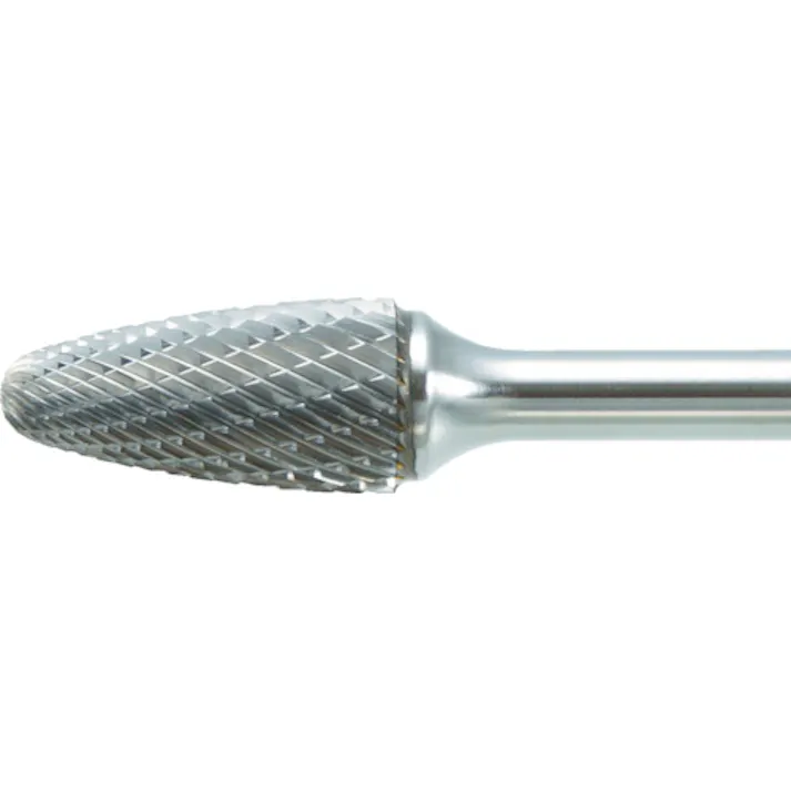 【CAINZ-DASH】トラスコ中山 超硬バー 砲弾型 Φ9.5X刃長19X軸6 ロング ダブルカット TB3C095L150【別送品】