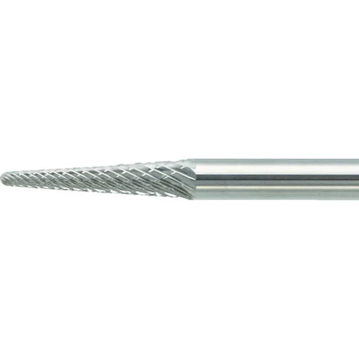 【CAINZ-DASH】トラスコ中山 超硬バー テーパー型 Φ3X刃長12.7X軸3 ロング ダブル TB7A030L75【別送品】