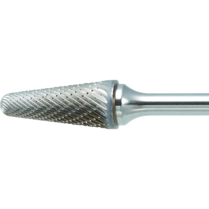 【CAINZ-DASH】トラスコ中山 超硬バー テーパー型 Φ9.5X刃長27X軸6 ロング シングル TB7C095SL150【別送品】