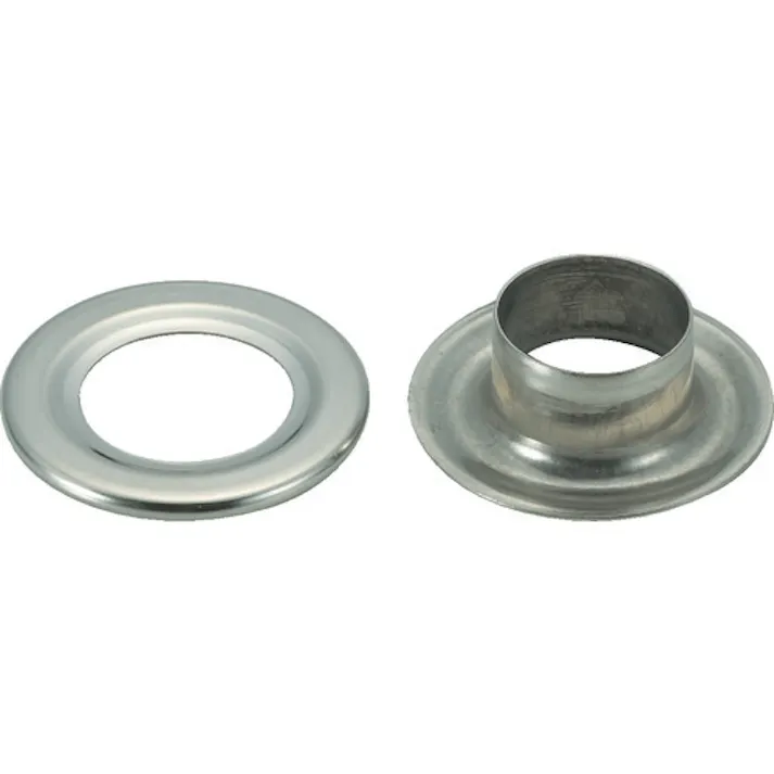 【CAINZ-DASH】トラスコ中山 両面ハトメ ステンレス 10mm 200組入 (円筒ケース入) THP-S10【別送品】