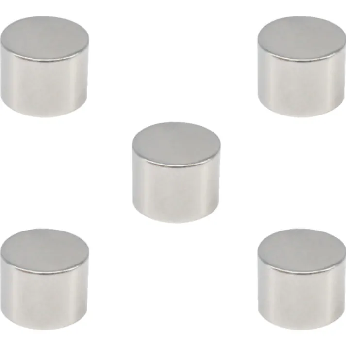 【CAINZ-DASH】トラスコ中山 まとめ買い ネオジム磁石 丸形 外径13mm×厚み10mm 5個入 TN13-10R-5P【別送品】