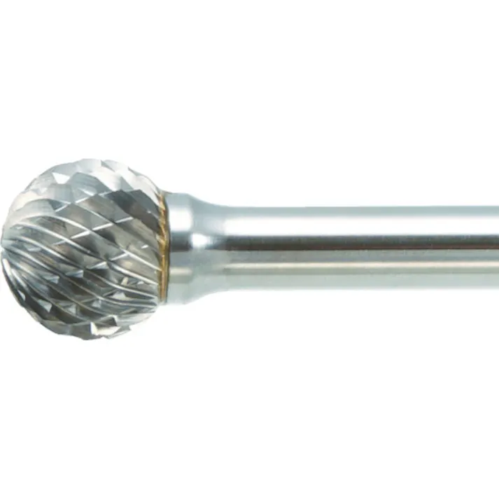 【CAINZ-DASH】トラスコ中山 超硬バー 球型 Φ9.5X刃長8.0X軸6 ロング シングルカット TB8C095SL150【別送品】