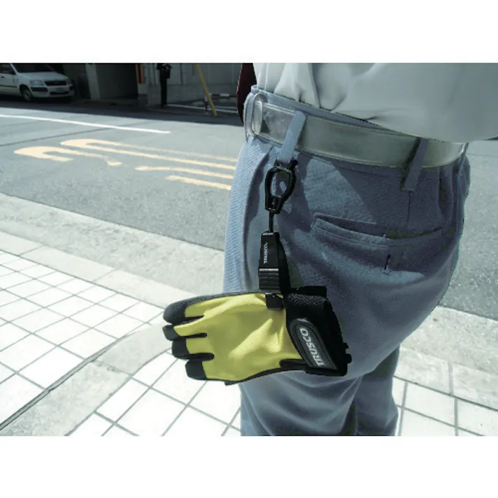 【CAINZ-DASH】トラスコ中山 グローブクリップ ブラック TGCC-01【別送品】