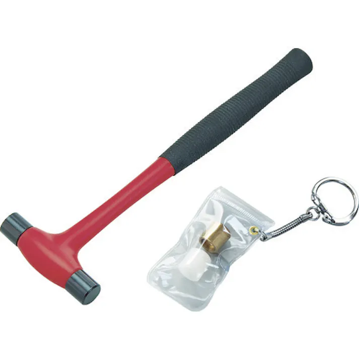 【CAINZ-DASH】トラスコ中山 マイクロ・コンビハンマー ヘッド交換式 ヘッド4個付 TH-9017【別送品】