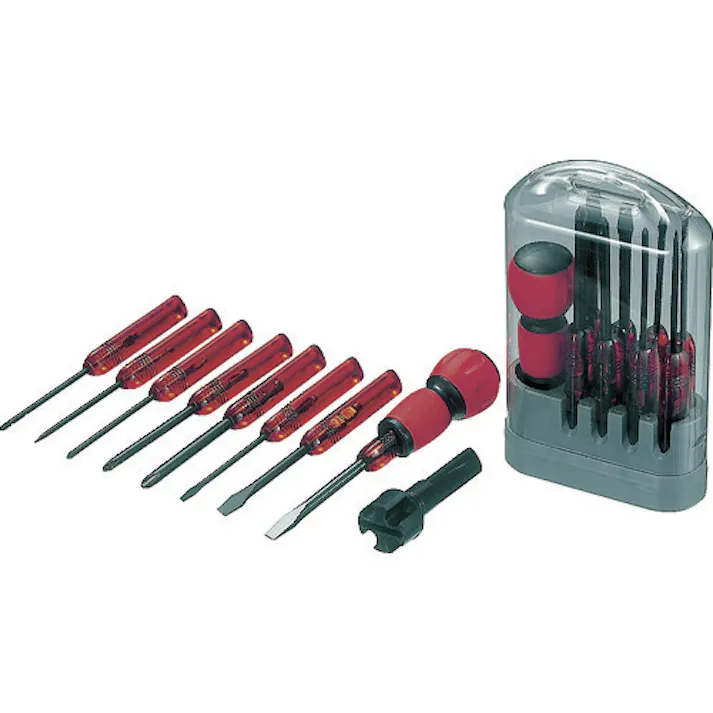 【CAINZ-DASH】トラスコ中山 電工グリップ8本組ドライバーセット TDD-8S【別送品】