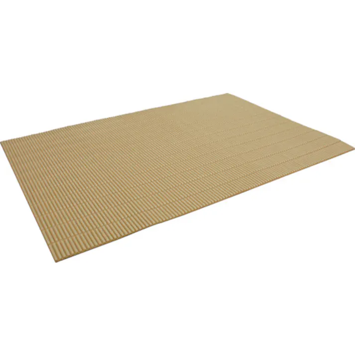 【CAINZ-DASH】トラスコ中山 ジャバラマットスリム 600X900mm ベージュ TNS-6090BE【別送品】