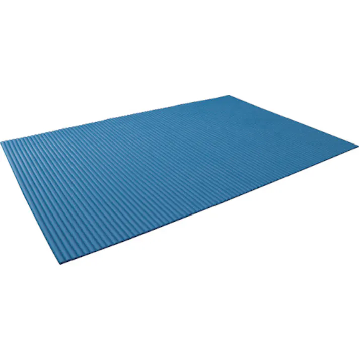 【CAINZ-DASH】トラスコ中山 ジャバラマット 1200X1800mm ブルー TNC-1218B【別送品】