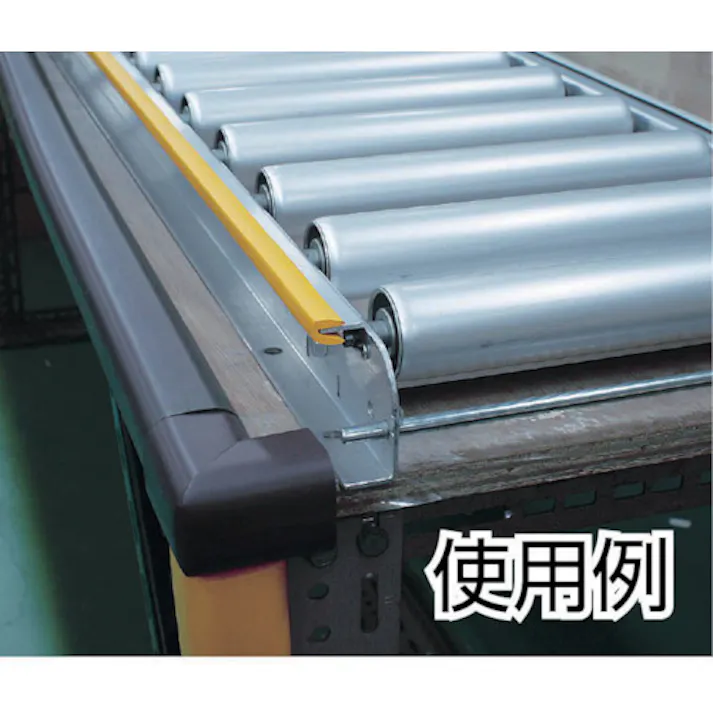 【CAINZ-DASH】トラスコ中山 安心クッションはさみこみ型 幅9mm ブラック TAC-121BK【別送品】