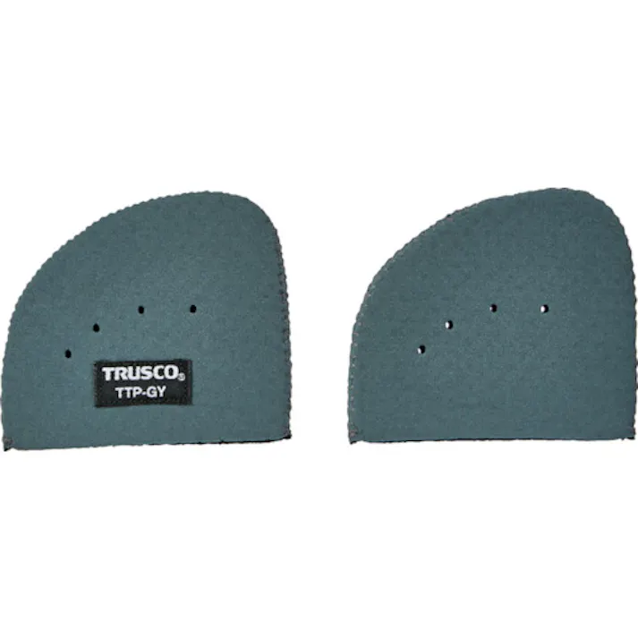 【CAINZ-DASH】トラスコ中山 安全靴用つま先パット TTP-GY【別送品】