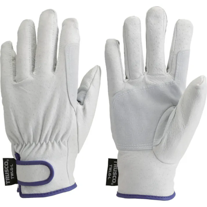 【CAINZ-DASH】トラスコ中山 マジック式防寒豚本革手袋 当て付タイプ Lサイズ TWLG-L【別送品】