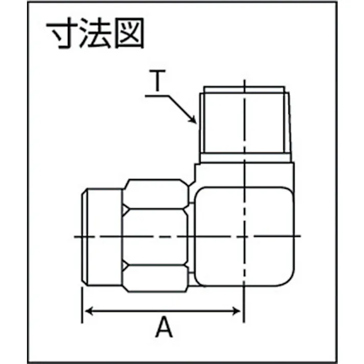 【CAINZ-DASH】トラスコ中山 SUSメイルエルボ 適用チューブ径4X2 ねじR1/8 TS4-01ML【別送品】