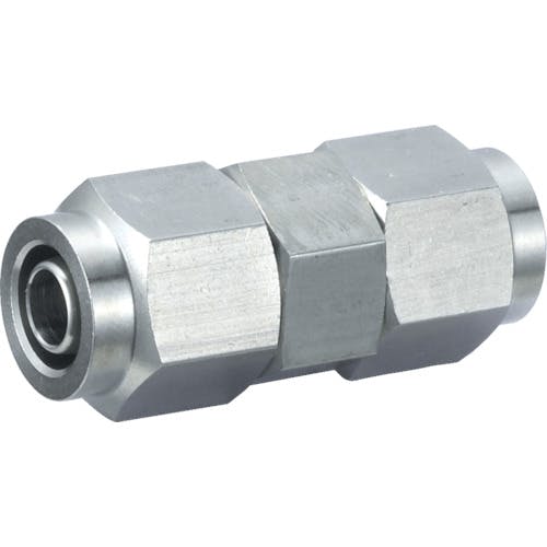 トラスコ中山 SUSユニオン 適用チューブ径8X6 TS8-00U くい込み管継手(フッ素樹脂チューブ用) トラスコ中山 SUSユニオン 適用チューブ径8X6 TS8-00U くい込み管継手(フッ素樹脂チューブ用)