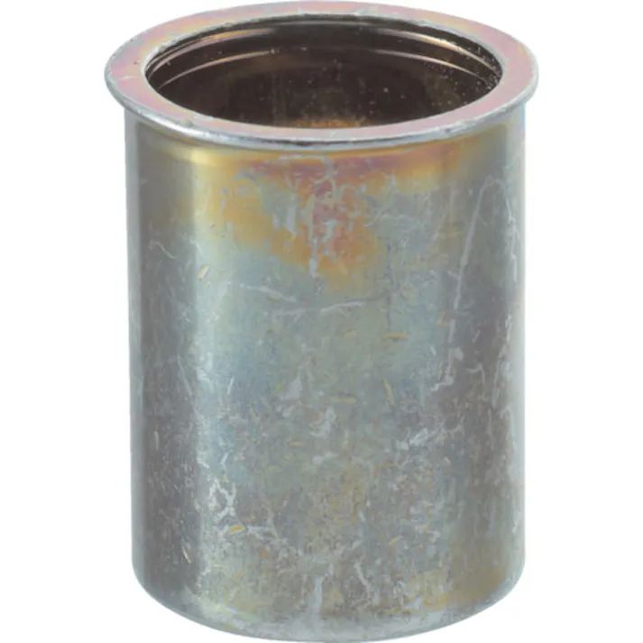 【CAINZ-DASH】トラスコ中山 クリンプナット薄頭スチール 板厚1.5 M4X0.7 1000個入 TBNF-4M15S-C【別送品】