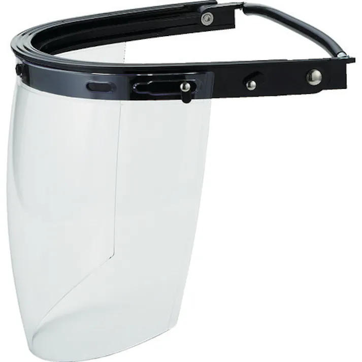 【CAINZ-DASH】トラスコ中山 ヘルメット取付型防災面 簡単着脱タイプ BM-HFC【別送品】