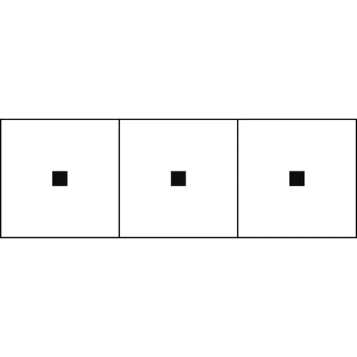 【CAINZ-DASH】トラスコ中山 アルファベットステッカー 30×30 点 白地/黒文字 3枚入 TSN-30-TN【別送品】