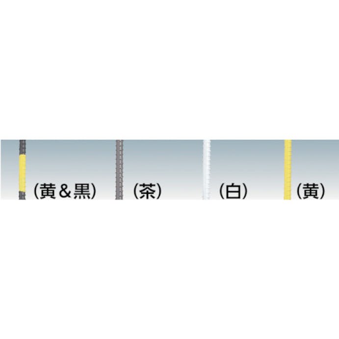 【CAINZ-DASH】トラスコ中山 カラー異形ロープ止め丸型 TRM-13150I【別送品】