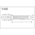 【CAINZ-DASH】トラスコ中山 メジャーネイル　サイズ４Ｘ６Ｘ２５　コンクリート用　（３５本入） TMN-01【別送品】