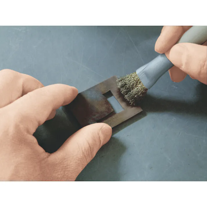 【CAINZ-DASH】トラスコ中山 筆型ブラシ 竹柄 ステン波 線径0.15mm FB-4【別送品】