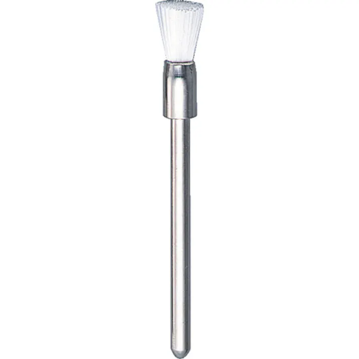 【CAINZ-DASH】トラスコ中山 エンド型ブラシ ナイロン 線0.2X筒径Φ5X軸Φ3 53E-6【別送品】