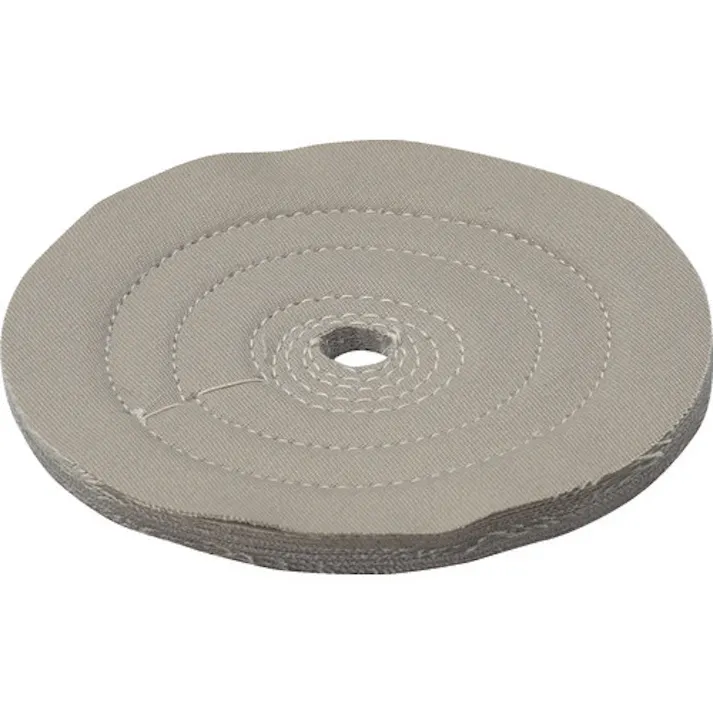 【CAINZ-DASH】トラスコ中山 茶カツ仕上げバフ 外径Φ100X穴径12.7mm 5個入 TTB-100-4【別送品】