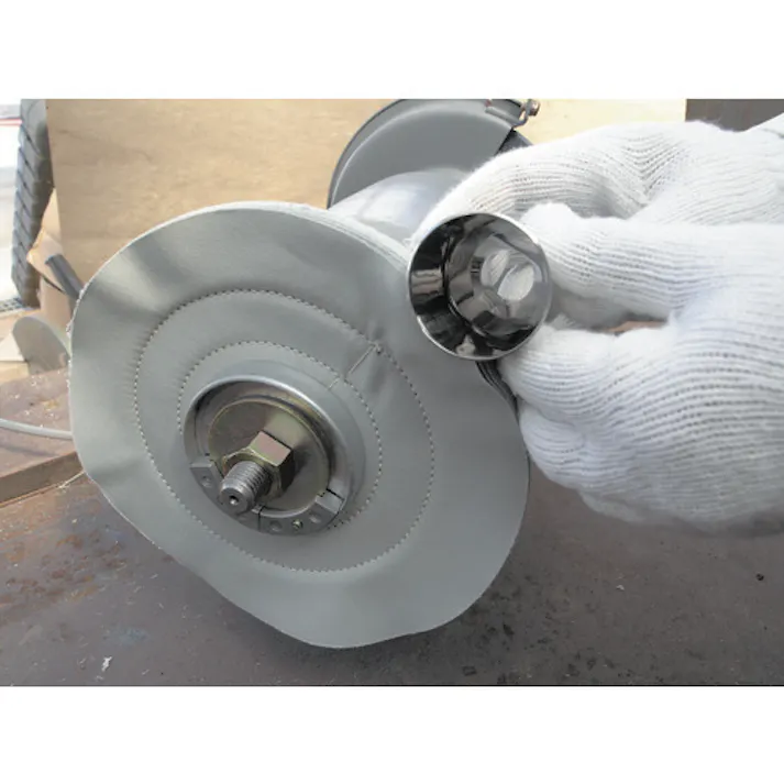 【CAINZ-DASH】トラスコ中山 茶カツ仕上げバフ 外径Φ250X穴径19.05mm 1個入 TTB-250-6【別送品】