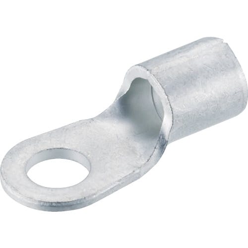 トラスコ中山 裸圧着端子 丸形(3個入) スタッド径Φ10.5 全長36.3mm T-R22-10 裸圧着端子 トラスコ中山 裸圧着端子 丸形(3個入) スタッド径Φ10.5 全長36.3mm T-R22-10 裸圧着端子