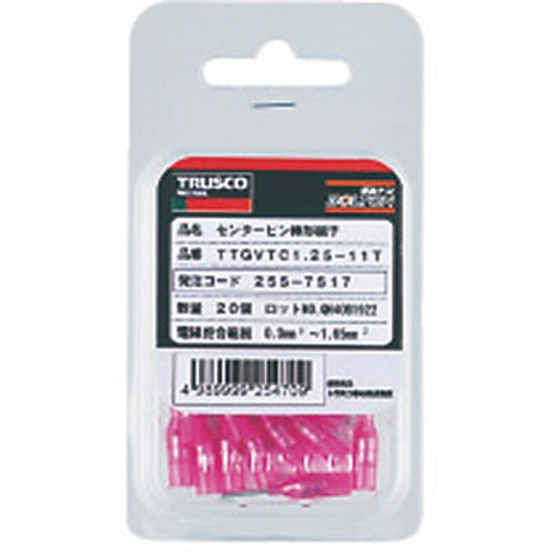 TRUSCO(トラスコ) 被覆付圧着端子センターピン棒形 長さ11.0 (20個入) T-TGVTC1.25-11T 2mvetro Amazon.co.jp: TRUSCO 被覆付圧着端子センターピン棒形長さ11.0