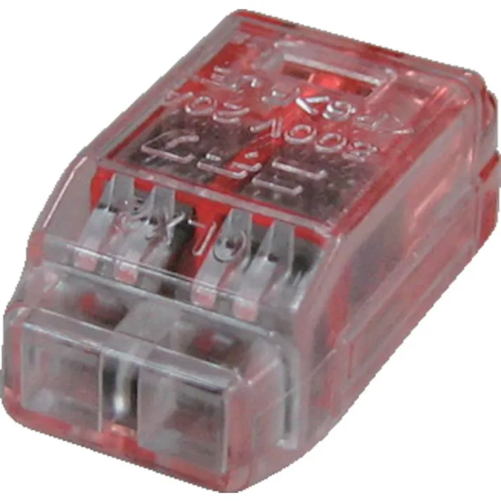 【CAINZ-DASH】トラスコ中山 差込形電線コネクタ極数2 (13個入) T-QL-2【別送品】