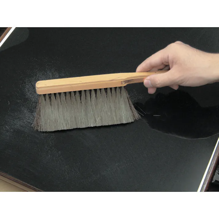 【CAINZ-DASH】トラスコ中山 除電ブラシソフト 製図払い 木柄タイプ 全長270mm 毛丈65mm ブラシ長145mm TJB-SH【別送品】