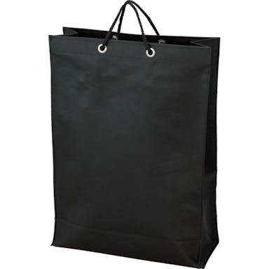 【CAINZ-DASH】トラスコ中山 不織布バッグ　黒　３２０×４４０×１２０ＭＭ　（１０枚入） TNFB-10-L【別送品】