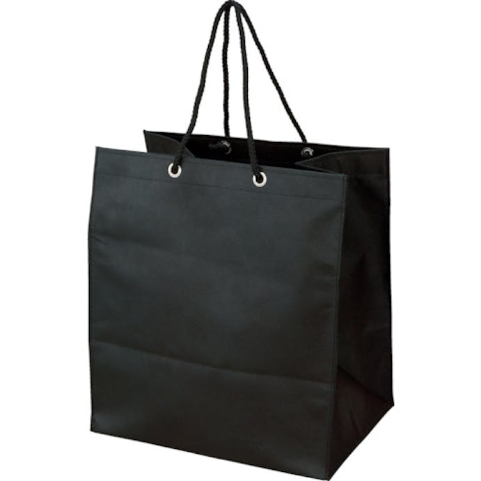 【CAINZ-DASH】トラスコ中山 不織布バッグ　黒　３１５×３５５×２７５ＭＭ　（１０枚入） TNFB-10-X【別送品】