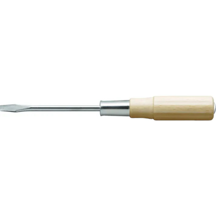 【CAINZ-DASH】トラスコ中山 木柄貫通ドライバー 刃先-4.5 50mm TWKD-4.5-50【別送品】