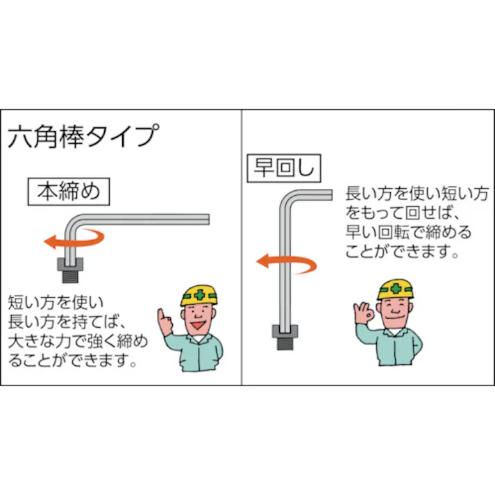 【CAINZ-DASH】トラスコ中山 六角棒レンチ(標準タイプ) 8.0mm TXX-80【別送品】