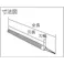 【CAINZ-DASH】トラスコ中山 鉄工用ヤスリ 三角 細目 刃長350 TSA350-03【別送品】