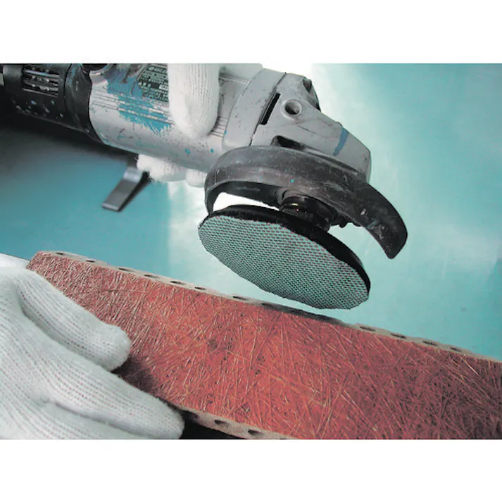 【CAINZ-DASH】トラスコ中山 ダイヤ角シート 両面テープ仕様 全面電着#100 TDKS-A-100【別送品】