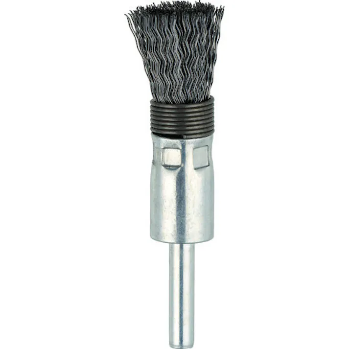 【CAINZ-DASH】トラスコ中山 筒型ブラシΦ15X軸6 鋼線0.3 スプリング付 TEBS-15S【別送品】