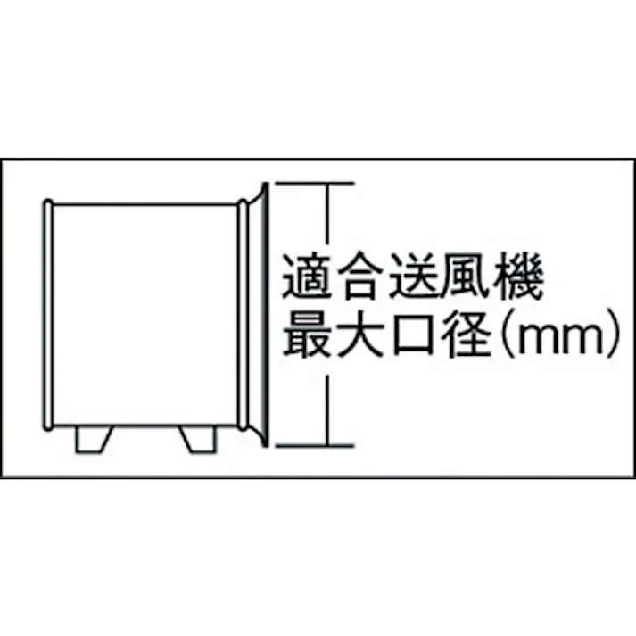 【CAINZ-DASH】トラスコ中山 収納型フレキシブルダクト Φ280X5m TFD-280S【別送品】